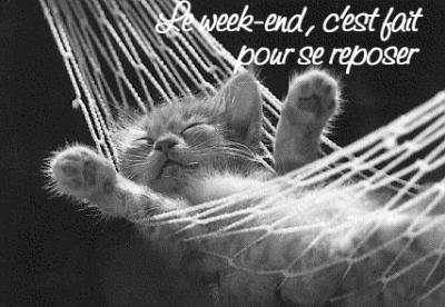 BON WEEK END A VOUS 